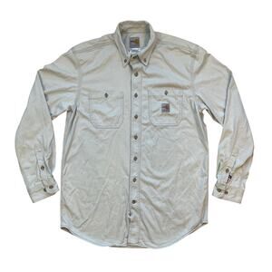 Carhartt Force Men’s FR Button-Down Work Shirt Flame Resistant CAT 2
